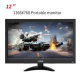 13.3" HD Portable Monitor with HDMI VGA USB AV