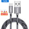 Micro USB Cable 2.4A Fast Charging Cable For Android