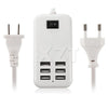 6 Port USB Hub Desktop Adapter with Switcher