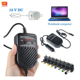 Universal 80W DC USB Port LED Auto Car Charger for Laptop