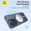 Baseus 15W Fast Wireless Charger for iPhone 15 14 for Airpods Visible