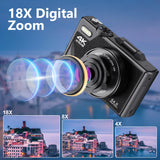 Macro Lens 4K Digital Camera