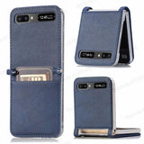 Leather Card Slot Phone Case for Samsung Z Flip 5G