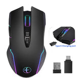 Adjustable Wireless Optical Mouse