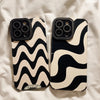 Zebra Stripe Black White Phone Case