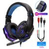 Cool LED Wired Headphones With Microphone