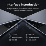 Ultra Slim Laptop Intel Core i9-8950HK Laptop computer 16GB RAM 2TB SSD core i9 laptop 14.1-inch 1920*1080 Computer PC