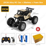 RC Car With Led Lights Radio Remote Control