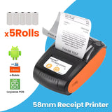 58MM Bluetooth Portable Mini Thermal Printer